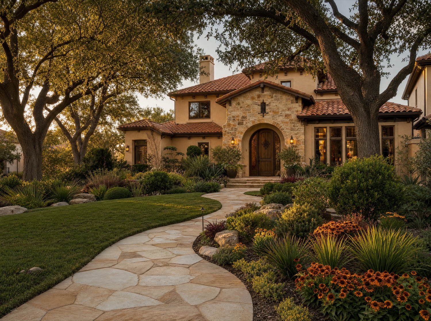 Finished landscape project