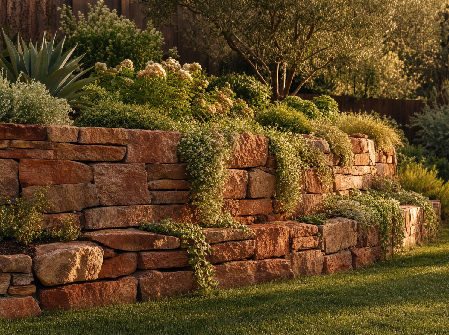 Retaining wall